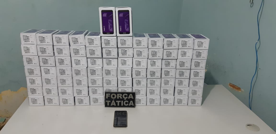 Comerciante é preso com 84 celulares roubados em Paulistana