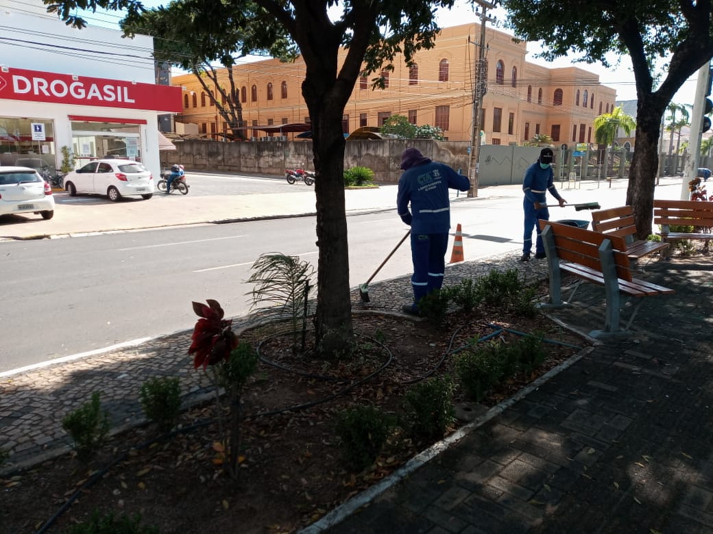 SDU faz mutirão nas avenidas da zona Centro Norte