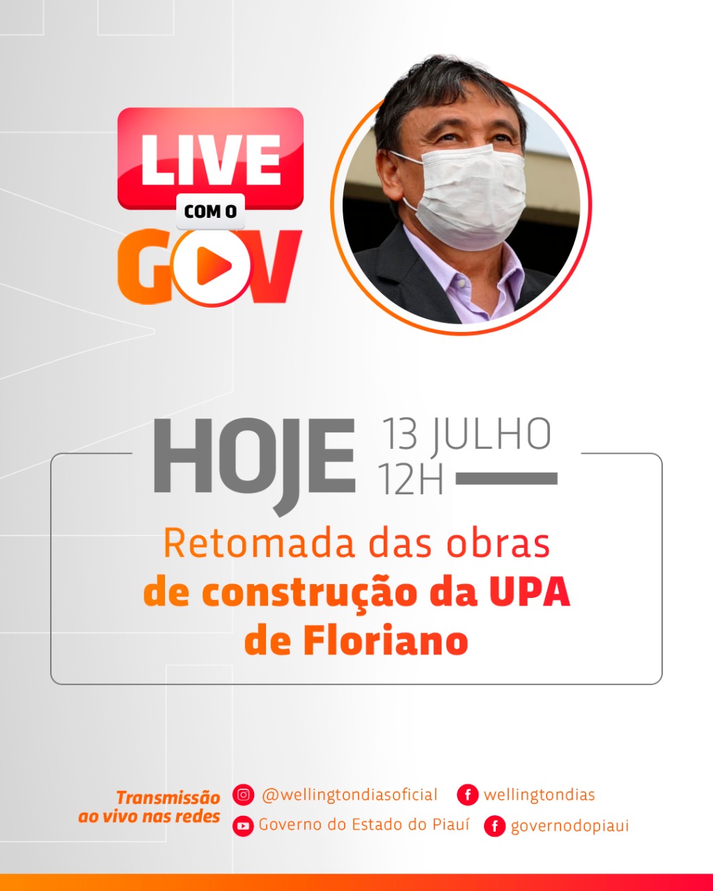 Serão retomadas obras de construção da UPA em Floriano