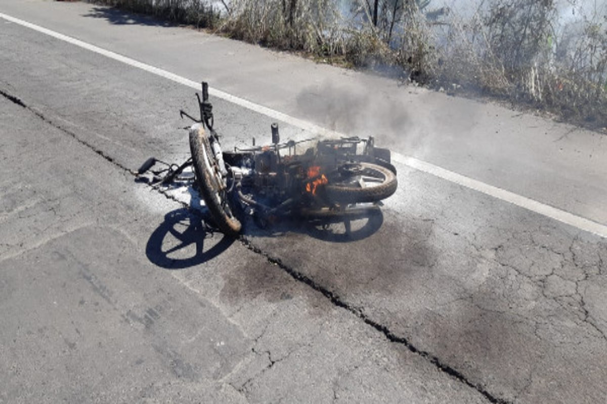 Idoso morre durante colisão entre motocicleta e veículo em Piripiri
