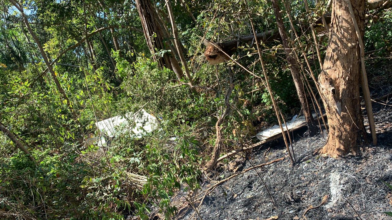 Avião monomotor cai e piloto morre carbonizado em Teresina