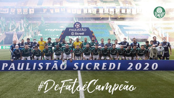 Palmeiras vence Corinthians nos pênaltis e leva título do Paulistão