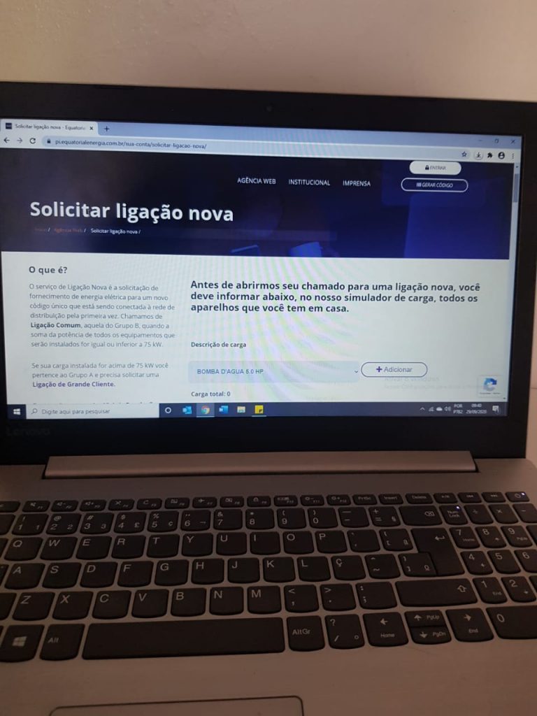 Confira como solicitar ligação nova de energia elétrica