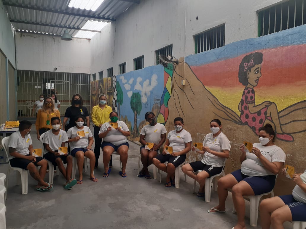 Penitenciária Feminina de Teresina recebe ações de combate ao suicídio