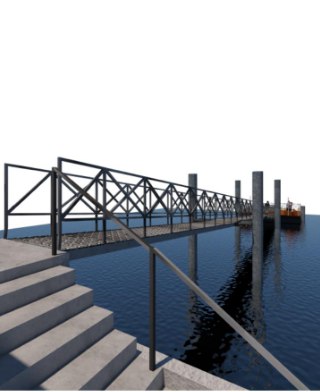 Coluna “De Olho”: Ponte Estaiada vai ganhar passarela sobre a água