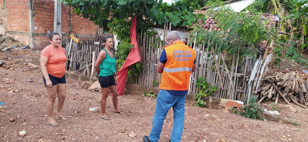 12 bairros de Teresina serão monitorados pela Defesa Civil