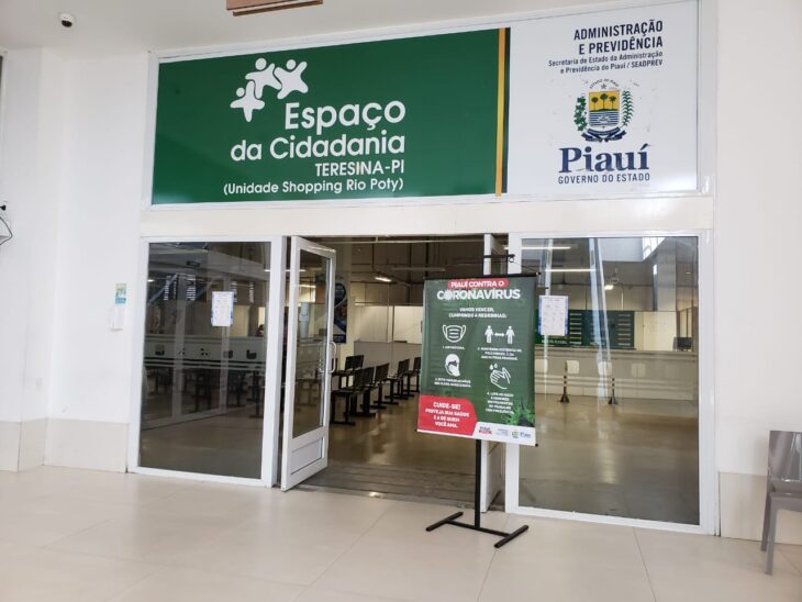 Espaços da Cidadania vão funcionar em novo horário a partir da segunda (16)