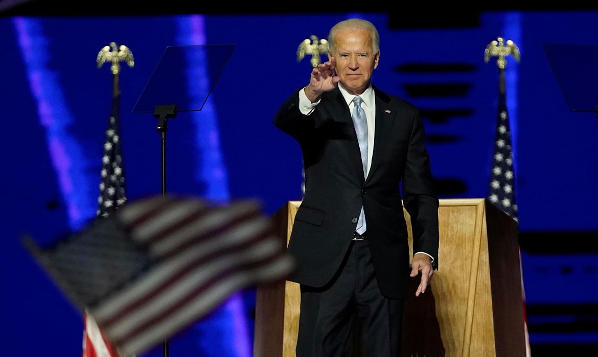 “Prometo ser um presidente que não busca dividir, mas unificar”, diz Biden