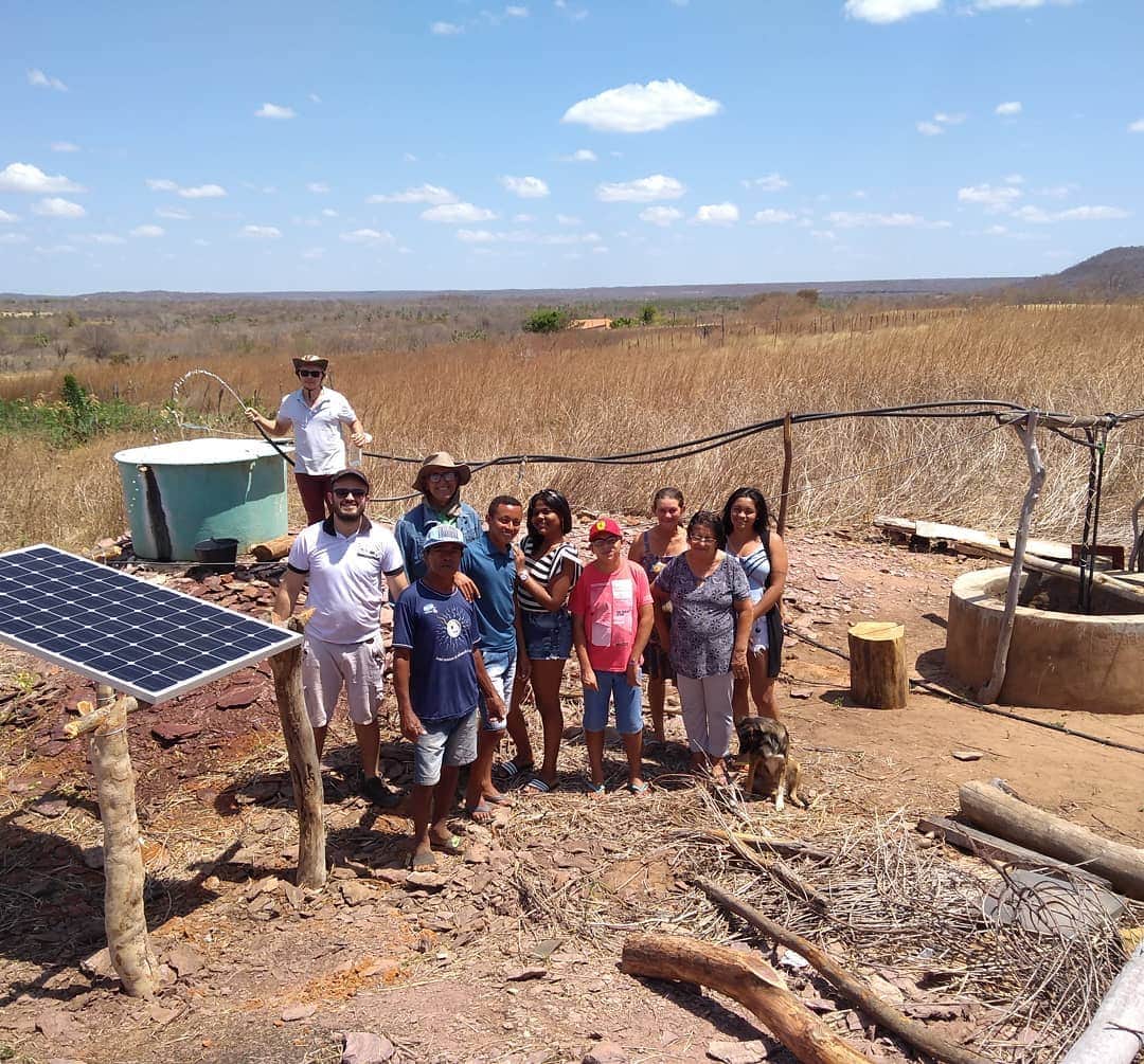 Projeto da UFPI bombeia água através de energia solar ao agricultor familiar