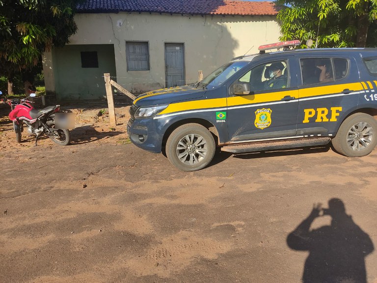 Adolescente é apreendido com motocicleta adulterada e documento falso em Monte Alegre do Piauí