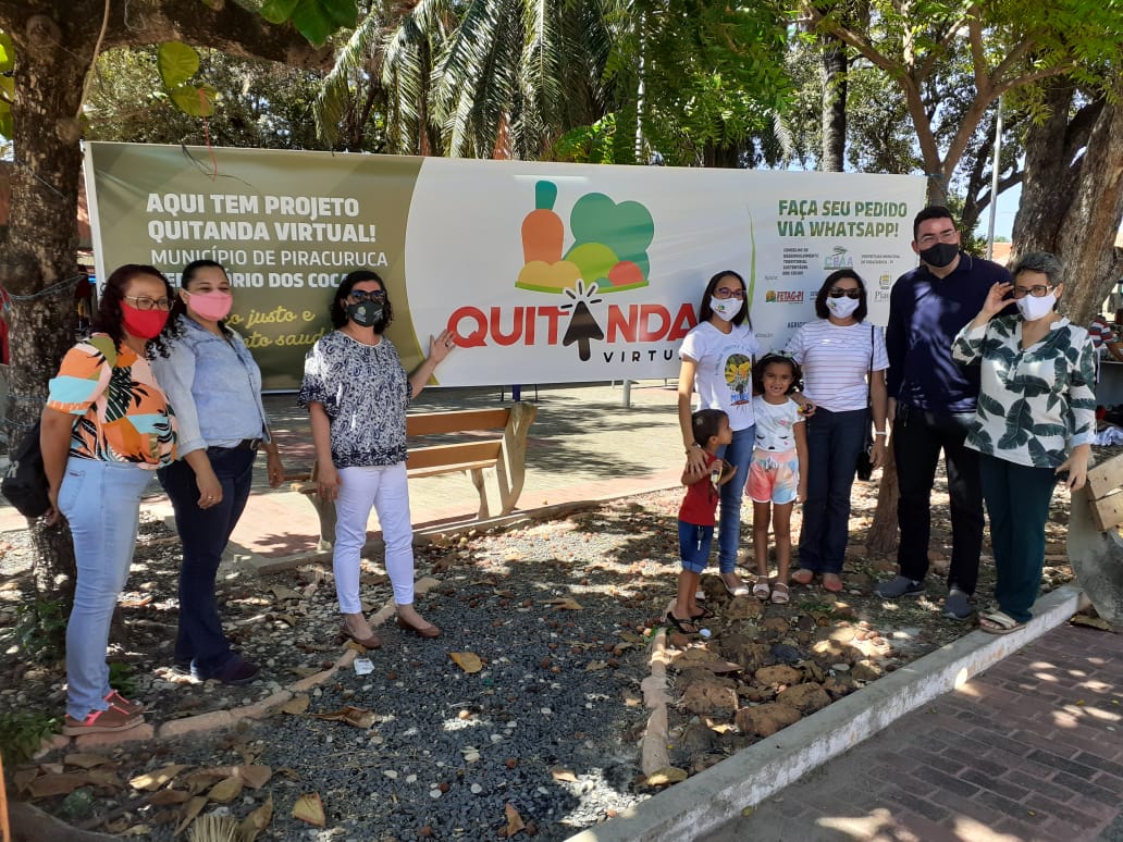 Quitanda Virtual entrega cestas em quatro Territórios do Piauí