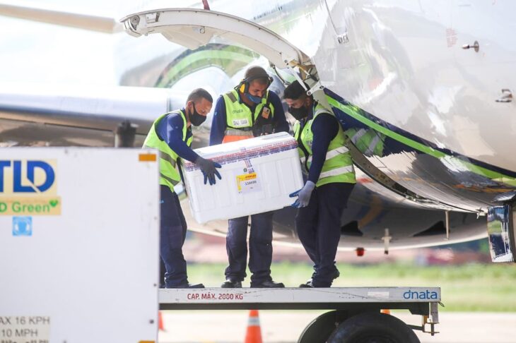 2º lote de vacinas chega ao Piauí e deve imunizar 24 mil pessoas