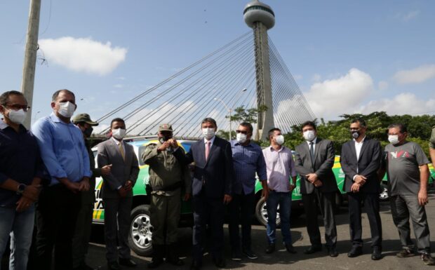 Wellington Dias entrega 246 viaturas à Polícia Militar