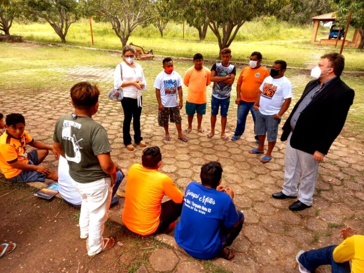 Defensoria realiza vistoria em abrigo de venezuelanos em Teresina