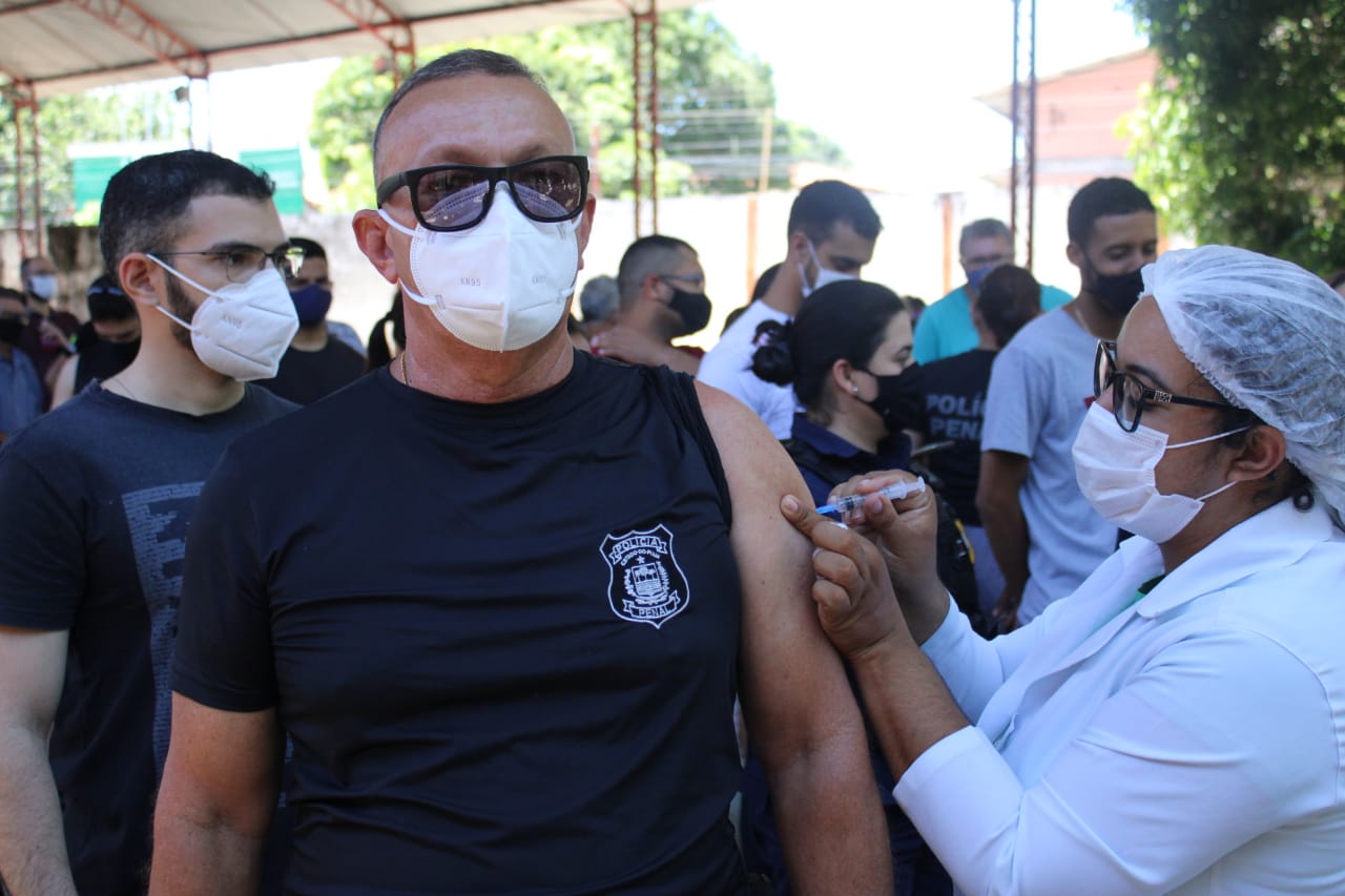 Governo do Piauí libera 489 vacinas para a Polícia Penal