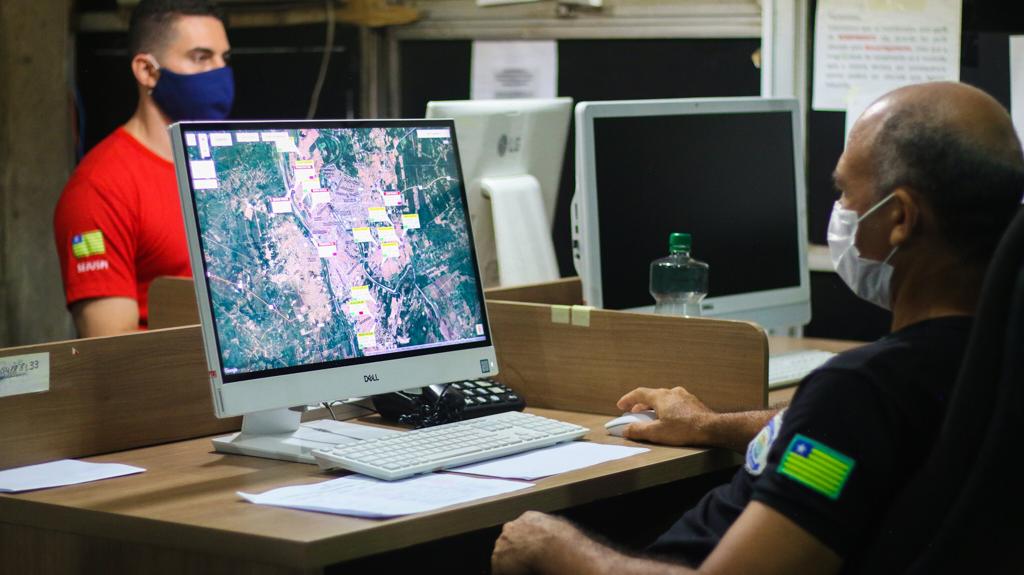 Central de Monitoramento Eletrônico da Sejus auxilia Polícias no combate à criminalidade