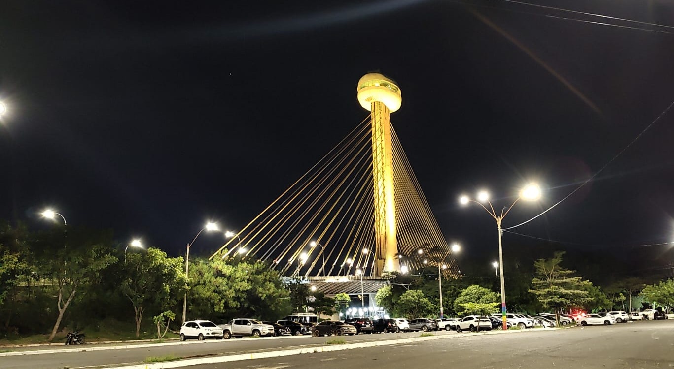 Ponte Estaiada ganhará cor amarela no mês de setembro