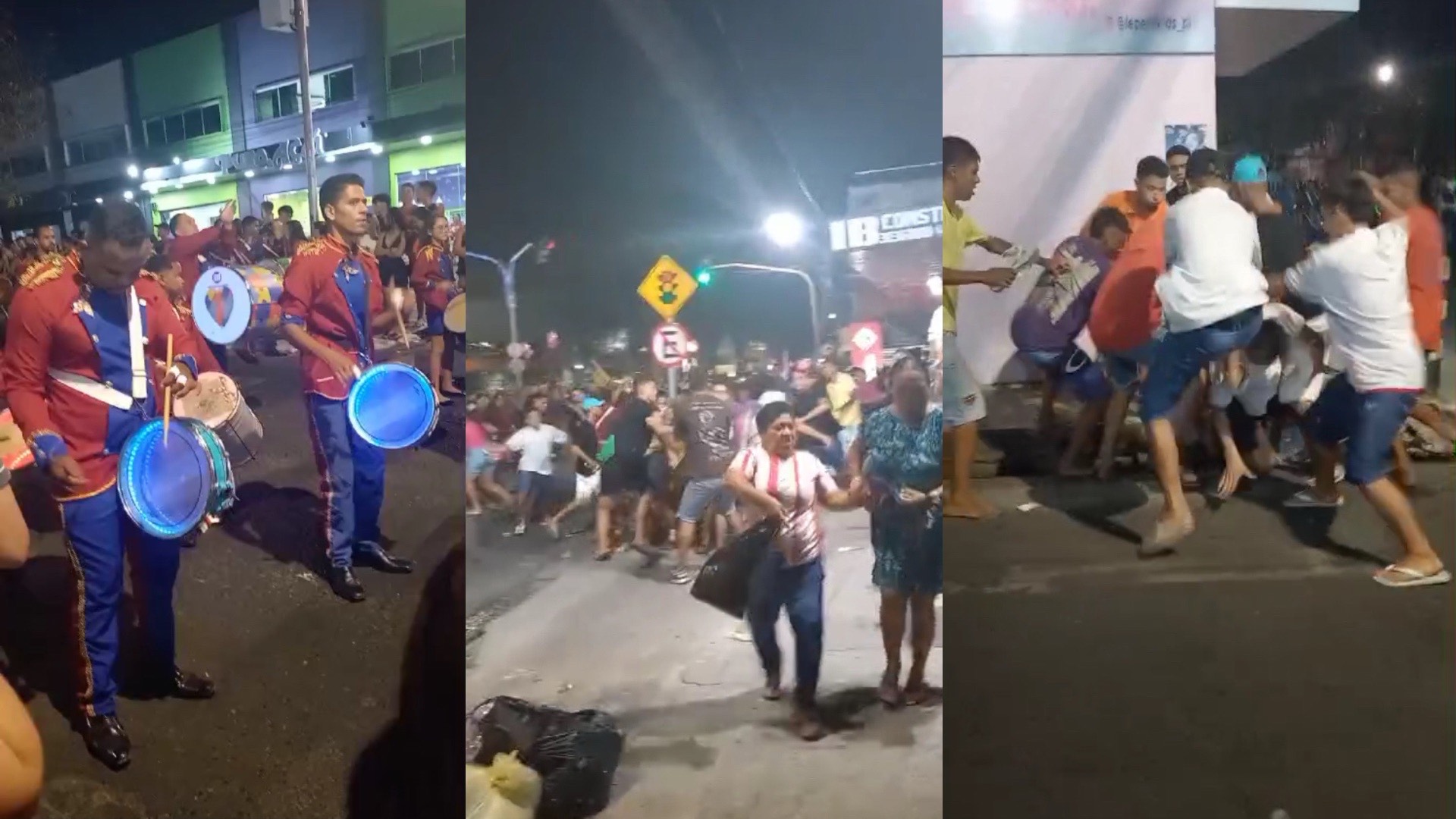 Vídeo: Desfile Cívico é marcado por confusão e agressão no bairro Dirceu 