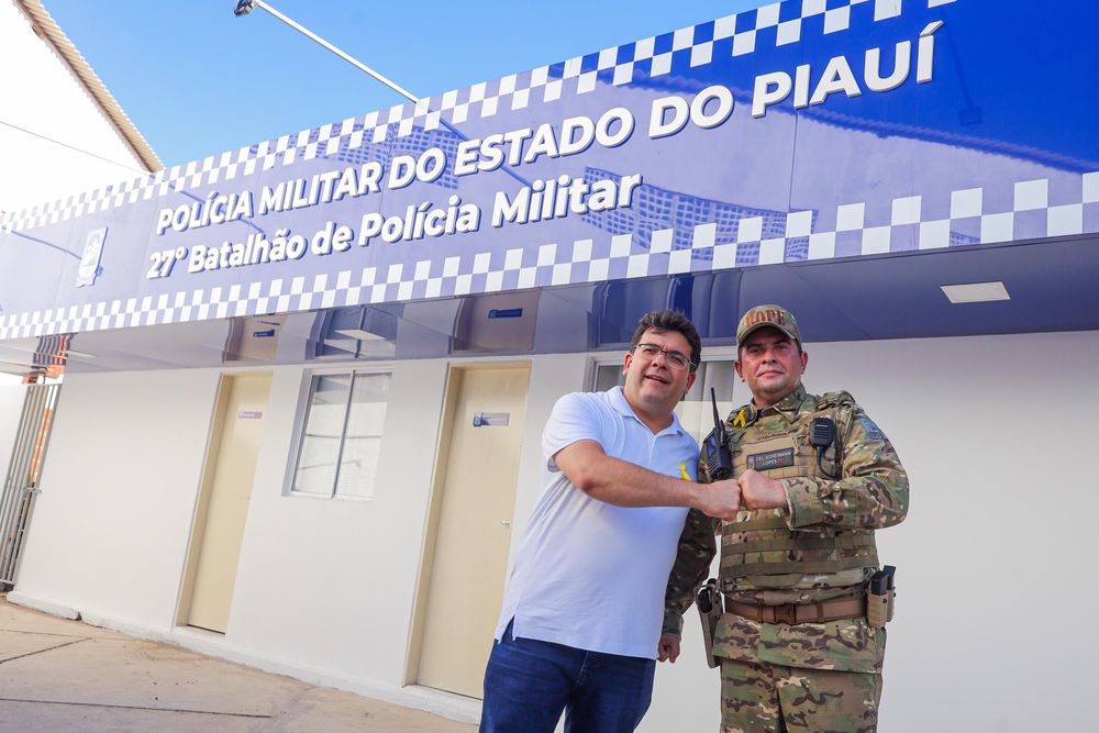 Rafael Fonteles investiu cerca de R$ 850 mil em delegacias em Parnaíba